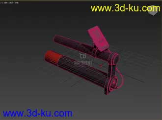 3D打印模型高精，写实，手持探测器，安检仪的图片