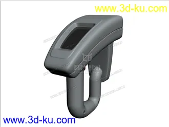 3D打印模型高精，写实，手持探测器，安检仪的图片