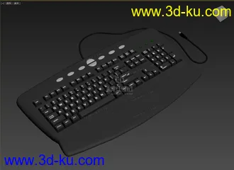 3D打印模型高精，写实，键盘的图片