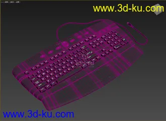 3D打印模型高精，写实，键盘的图片