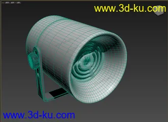 3D打印模型高精，写实，喇叭，扩音器的图片