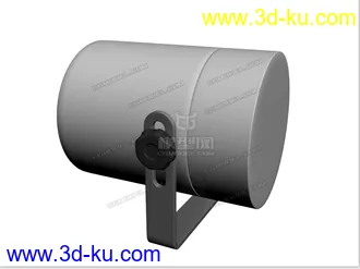 3D打印模型高精，写实，喇叭，扩音器的图片