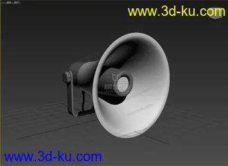 3D打印模型高精，写实，喇叭，扩音器的图片