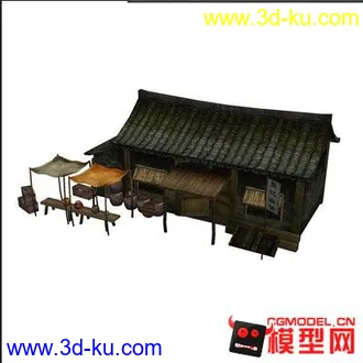 3D打印模型游戏场景-杂货铺的图片