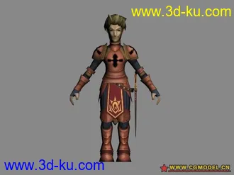 3D打印模型光明战记 - 警备队长的图片