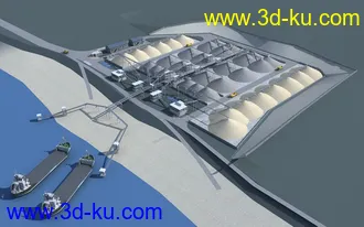3D打印模型运沙场  sandpit的图片