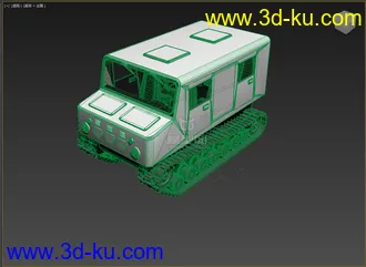 3D打印模型装甲车，写实，高精的图片