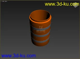3D打印模型路障，护栏，写实，高精的图片