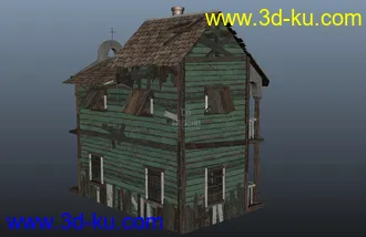 3D打印模型西部世界游戏场景的图片