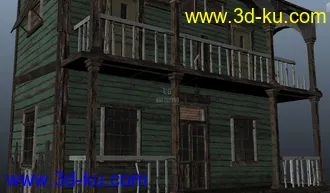 3D打印模型西部世界游戏场景的图片