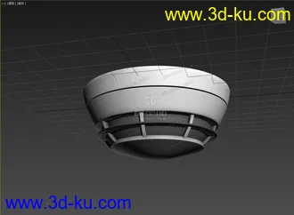 3D打印模型烟雾检测，火警，写实，高精的图片