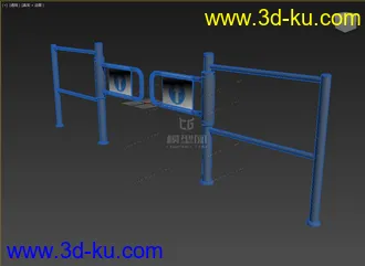 3D打印模型闸门，轧机，写实，高精的图片
