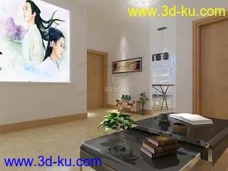 3D打印模型某私人别墅设计初稿的图片