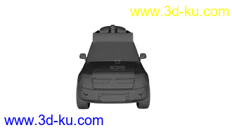 3D打印模型卫星通讯车的图片