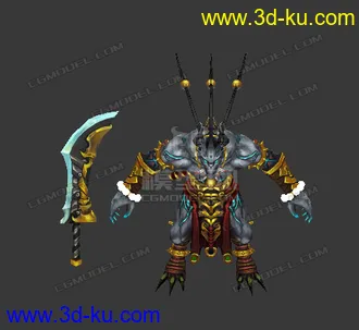 3D打印模型有贴图的图片