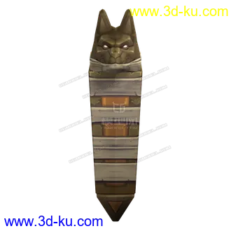 3D打印模型每日一发！埃及人物一枚的图片