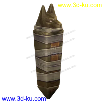 3D打印模型每日一发！埃及人物一枚的图片