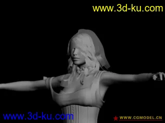 3D打印模型精品的美女，不知道发过没的图片