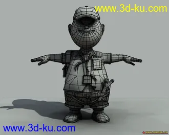 功夫小武的模型的图片