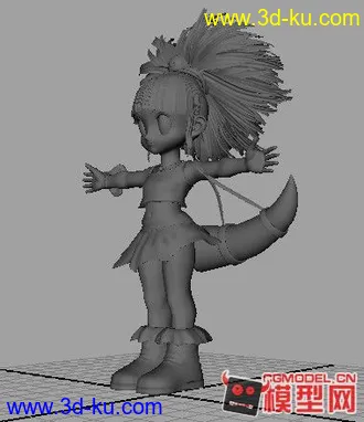 经典卡通模型的图片