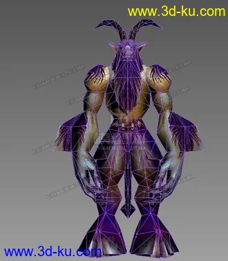 3D打印模型怪物的图片