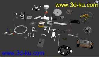 3D打印模型机械五金件 机械零件  小五金件的图片