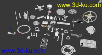 3D打印模型机械五金件 机械零件  小五金件的图片