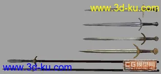 《魔戒》兵器模型（感谢bobo提供的优秀模型）(maya)的图片