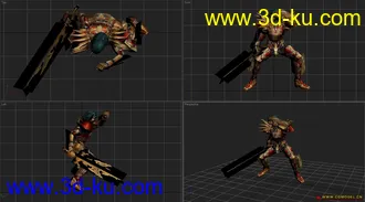 3D打印模型Astarot Monster的图片