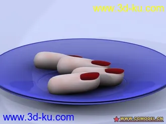 3D打印模型手指糕的图片