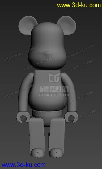 3D打印模型暴力熊的图片