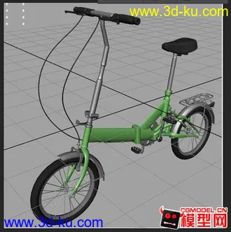 3D打印模型自行车的图片