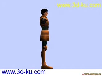 3D打印模型发个我以前做滴，罗德岛战记的人物的图片