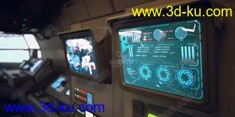 3D打印模型太空舱-宇宙-空间站-飞船-未来世界的图片