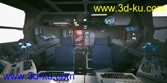 3D打印模型太空舱-宇宙-空间站-飞船-未来世界的图片