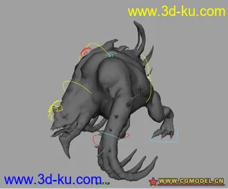 一个绑定好的模型。值得学习下。的图片