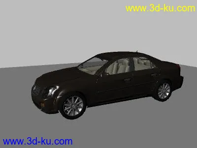 Maya_高精名车模型 [Cadillac_CTS]的图片1