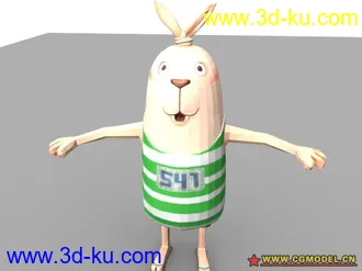 3D打印模型监狱兔的图片