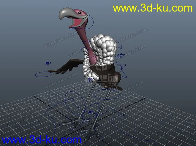 秃鹫秃鹫秃鹫秃鹫模型的图片2