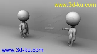 3D打印模型可爱机器人的图片