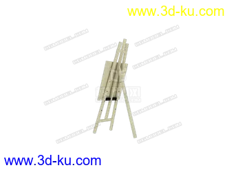 3D打印模型画板支架 滑板的图片