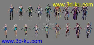 3D打印模型精灵诗人的图片