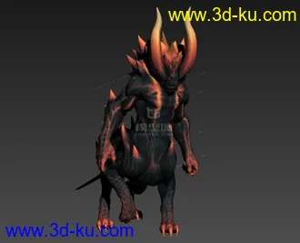 3D打印模型鬼泣4boss火牛的图片