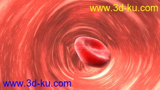 3D打印模型血管 血液 细胞的图片