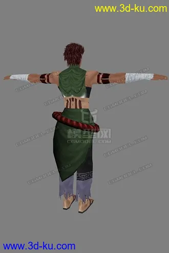 3D打印模型浪人的图片