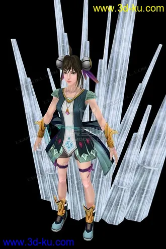 3D打印模型冰法師的图片