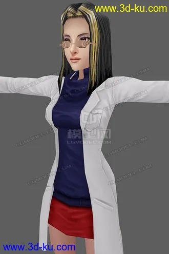 3D打印模型女西醫的图片