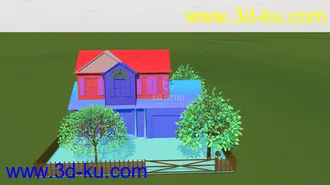 3D打印模型家给人温暖的地方的图片