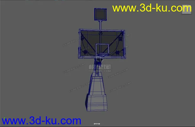 篮球架模型的图片1