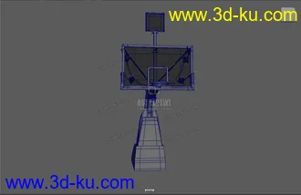 3D打印模型篮球架的图片